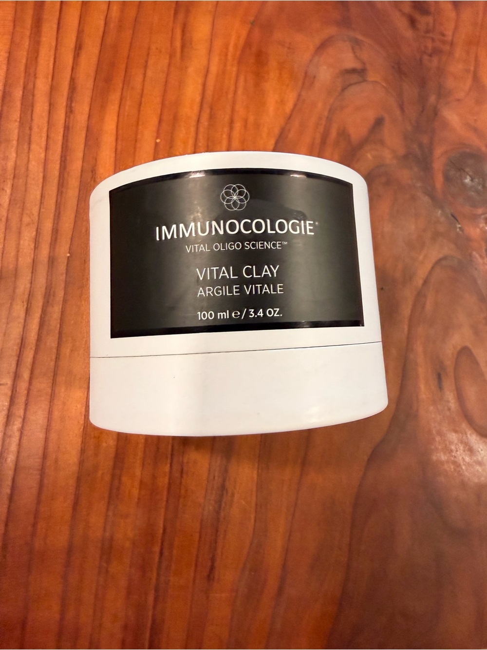 Immunocologie Oligo Science Vital Clay 3.4oz Mineral Mask Hydration Restorative